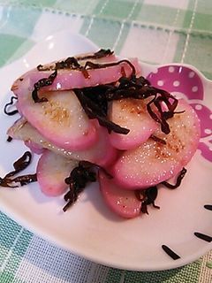 ●かまぼこ消費に♡塩昆布とかまぼこ炒め●-レシピのメイン写真