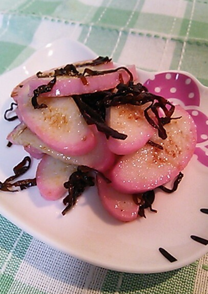 ●かまぼこ消費に♡塩昆布とかまぼこ炒め●-レシピのメイン写真
