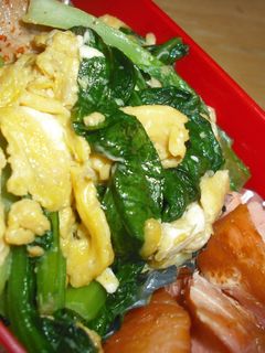 ★お弁当に★小松菜と卵の中華炒め-レシピのメイン写真