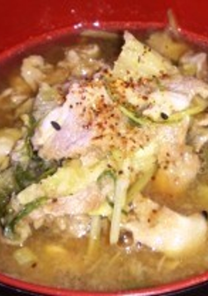 簡単！豚肉とキャベツのみぞれ煮-レシピのメイン写真