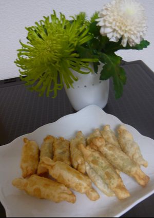 ~♪ 餃子の皮で包んじゃおう!!-レシピのメイン写真