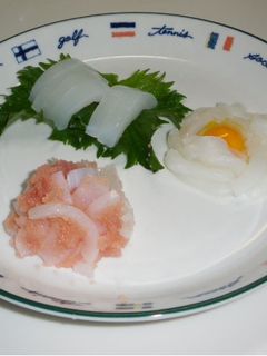 イカの刺身3種-レシピのメイン写真