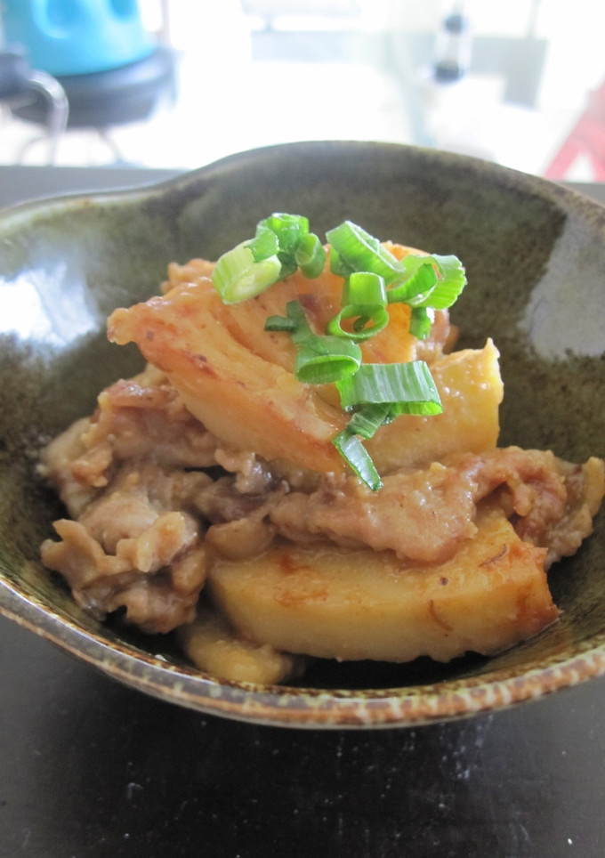 ５分で！！筍と豚肉の味噌バター炒め-レシピのメイン写真