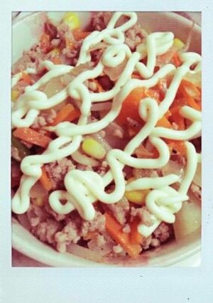 お野菜たっぷり♪ひき肉丼-レシピのメイン写真