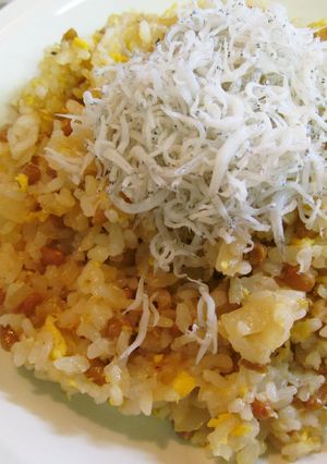 しらす納豆チャーハン-レシピのメイン写真