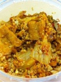 厚揚げのそぼろ煮 キムチ版-レシピのメイン写真