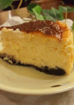 ブラックビスケット♡濃厚チーズケーキ-レシピのメイン写真