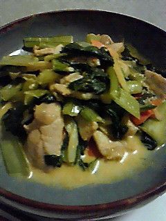マヨカレー炒め-レシピのメイン写真
