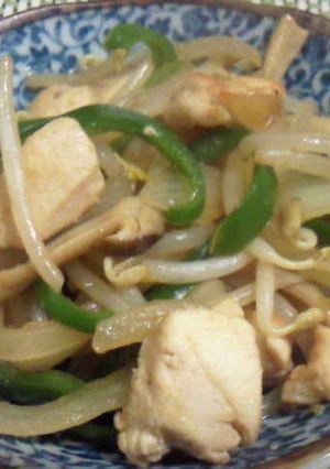 鶏と野菜のゆず胡椒炒め-レシピのメイン写真