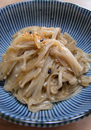 お弁当に！めんつゆde えのきたけ炒め煮-レシピのメイン写真