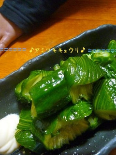 居酒屋さんの*ヤミツキキュウリ♪-レシピのメイン写真