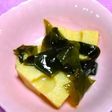 筍とわかめで「若竹煮」