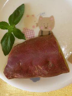 シリコンスチーマーで蒸かし芋(レンジ) -レシピのメイン写真