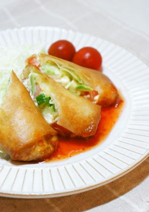 アボカド春巻き-レシピのメイン写真