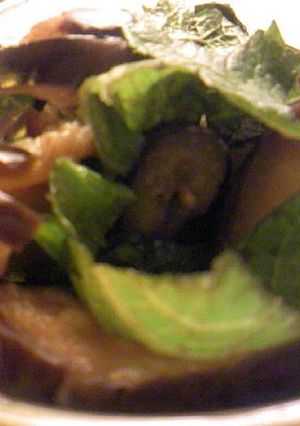 茄子と大葉の酢の漬物-レシピのメイン写真