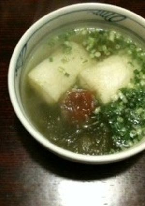 超簡単・即席のお雑煮-レシピのメイン写真