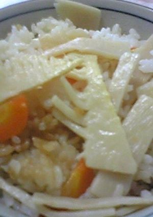 たけのこの炊き込みご飯-レシピのメイン写真