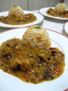 鶏肉のオリーブの煮込み-レシピのメイン写真