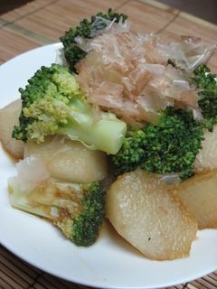 ✿長いもとブロッコリーのわさび醤油和え✿-レシピのメイン写真