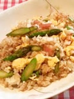 ✿アスパラとベーコンのチャーハン✿-レシピのメイン写真