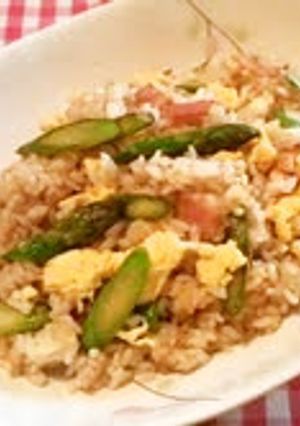 ✿アスパラとベーコンのチャーハン✿-レシピのメイン写真