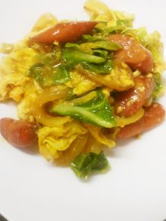 子供が好きな甘口カレー炒め-レシピのメイン写真
