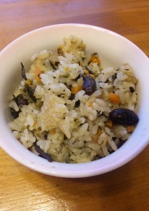 卯の花が余ったら！絶品炊き込みご飯☆-レシピのメイン写真