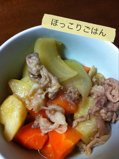圧力鍋で簡単肉じゃが-レシピのメイン写真