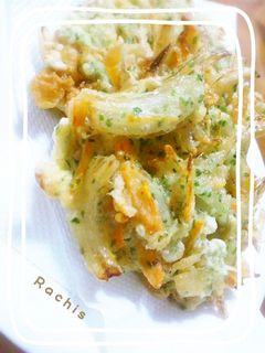 野菜の青海苔かき揚げ-レシピのメイン写真