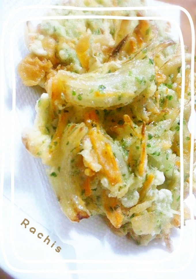 野菜の青海苔かき揚げ-レシピのメイン写真