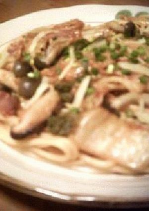 パスタ・キムチ＋チーズ-レシピのメイン写真