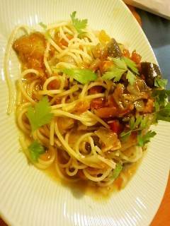 ラタトゥイユの冷製パスタ♪-レシピのメイン写真