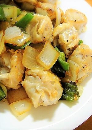 残り野菜で作れる！しゅうまいの炒め物♪-レシピのメイン写真