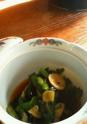 ニラとニンニクの即席醤油漬け。-レシピのメイン写真