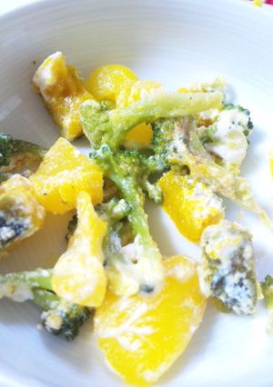 離乳食★手づかみに♪カラフル野菜チーズ-レシピのメイン写真