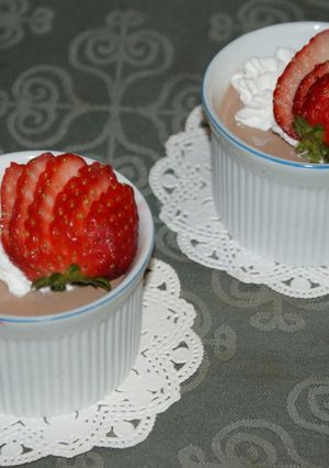 寒天で簡単＊チョコムース♪-レシピのメイン写真