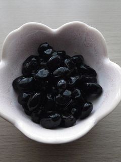 ラカントSで黒豆の煮豆-レシピのメイン写真