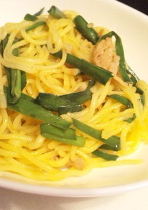 チャチャッと簡単♪豚ニラ塩焼きそば-レシピのメイン写真