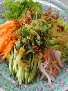 お野菜たっぷり♪ねぎダレそうめん☆-レシピのメイン写真