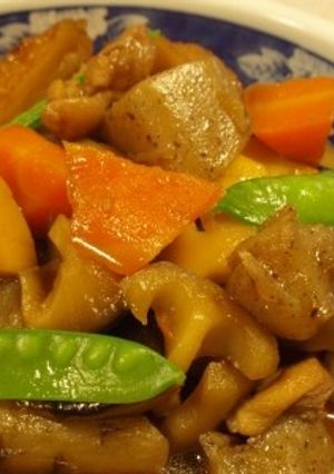 具材ごろごろ！「そばつゆの筑前煮」-レシピのメイン写真