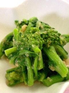菜の花のごま味噌和え-レシピのメイン写真