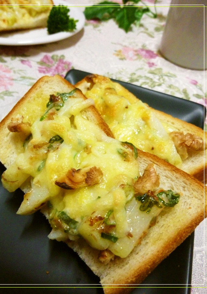 じゃが芋と葱の和風トースト-レシピのメイン写真