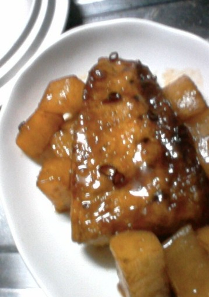 ぶりと大根のこってり焼き-レシピのメイン写真