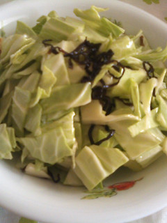 簡単!塩昆布で旨旨キャベツ♪-レシピのメイン写真