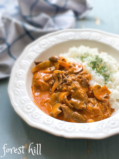 ビーフストロガノフ(トマトクリーム風味)-レシピのメイン写真