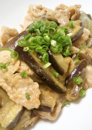 ご飯が進む♪茄子と豚肉の味噌チーズ炒め-レシピのメイン写真