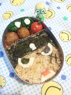 簡単キャラ弁☆ギロロ-レシピのメイン写真