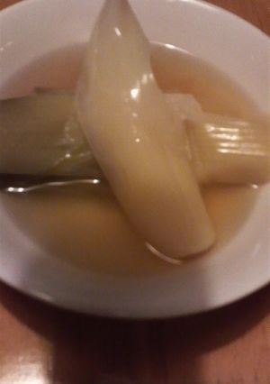 材料3つ 長ネギとろとろコンソメ煮-レシピのメイン写真