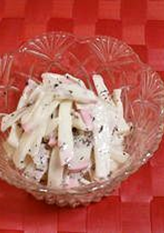 かまぼこと大根のゆかりマヨサラダ♪-レシピのメイン写真