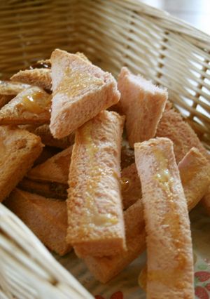 食パンで簡単♪　サクサクキャラメルラスク-レシピのメイン写真
